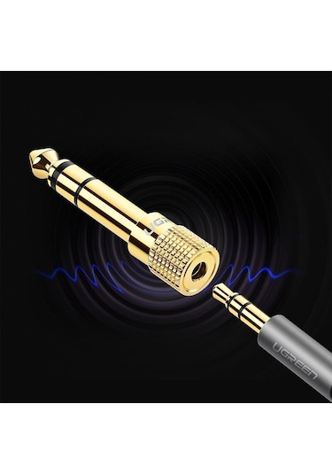 Ugreen 6.5mm - 3.5mm Stereo Jak Dönüştürücü Adaptör, 20503