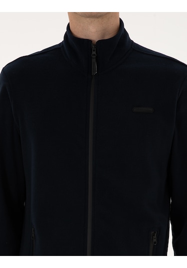 Pierre Cardin Erkek Lacivert Hırka Örme 50314014-vr033 Lacivert