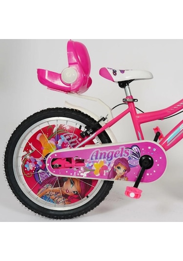 Sarissa Angels 20 Jant 6 Ve 10 Yaş Çocuk Bisikleti Pembe + Yan Destek Tekeri Pembe