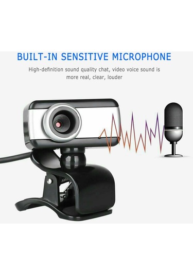 Suntek Dizüstü Masaüstü İçin Mikrofonlu Web Kamerası