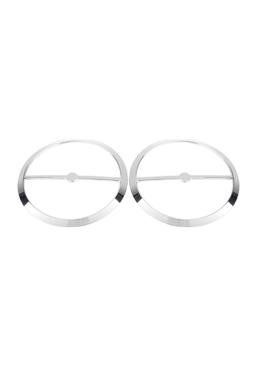 Krom Hoparlör Trim Halkaları Izgara Kapağı