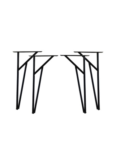 Metal Masa Ayağı 4lü Set Ayarlı Bingolu Metal Ayak 1,5mm Kalınlık