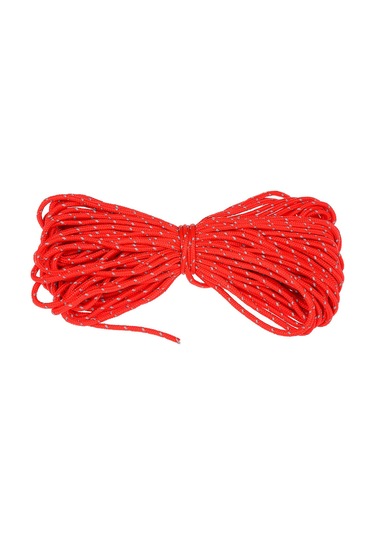 Reedark 20m Yansıtıcı Kamp İpi - 55kg Dayanıklı, 7 Renk Seçeneği İle Açık Hava Etkinlikleri İçin Kırmızı