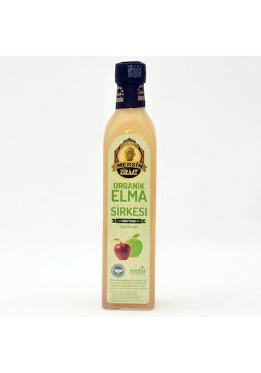 Atışeri Mersin Ziraat Organik Elma Sirkesi 500 ML