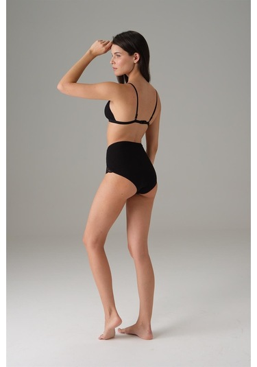 Doreanse Kadın Yüksek Bel Dantel Detaylı Slip 7136-ten Ten Rengi