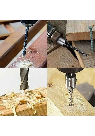 23 Parça Ağaç İşleme Matkap Ucu Takımı