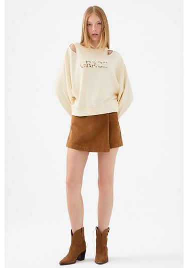 Loft Kadın Etek Turuncu