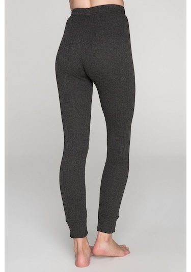 Thermoform Soft Unisex Termal Alt İçlik  Antrasit Koyu Gri