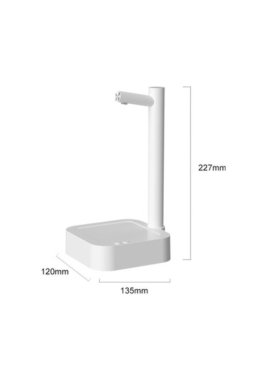 Flybuy Yystore Taşınabilir T336 Su Sebili Pompası Masaüstü Elektrikli Akıllı Xp Beyaz