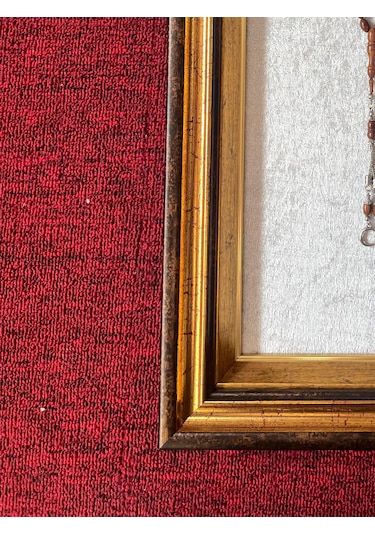 Tespih Çerçevesi - Tespih Sergilemek İçin Hakiki Camlı Ürün