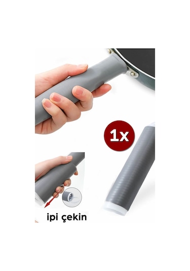 Mithra Life Isı Yalıtımlı Tencere Tava Sapı Tutacağı Tutmaç Mıt1140 Gri