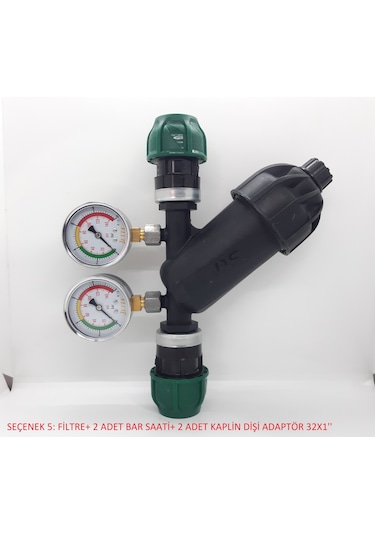 Plastik Damla Sulama Disk Filtre 1'' (32 Mm) Hat Üstü Kullanım