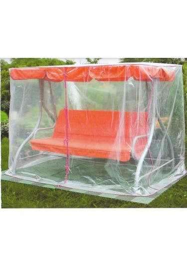 Homaks Salıncak Koruma Örtüsü 200x185 H: 200 Tek Fermuarlı Yeni Şeffaf