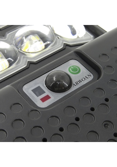 2 Adet Solar Işık Sensörlü Güneş Enerjili Sokak Ve Bahçe Lambası Uzaktan Kumandalı Led Aydınlatma Renkli