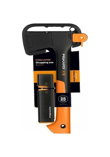 Fiskars Parçalama Baltası Xs_X7 + Bileme Seti (1020183)