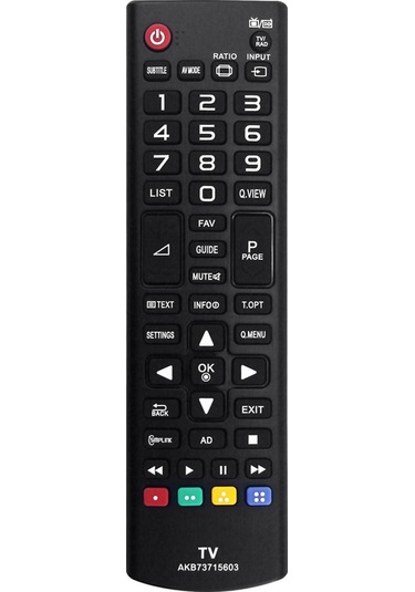 Crackedice Akb73715603 Lg Tv İçin Evrensel Uzaktan Kumanda Değişimi