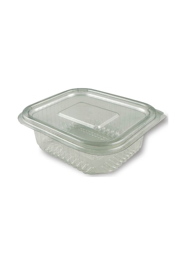 Plastik Sızdırmaz Kap 250 Gr Cc Kullan At Tek Kullanımlık Plastik Kapaklı Kase 100 Adet