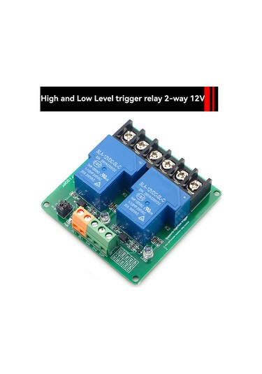 Folinda 12v 30a İki Yollu Röle Modülü - Optik Kuplajlı Yüksek/düşük Seviye Tetikleyici