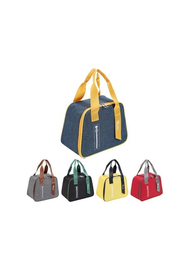 Lacivert Yalıtımlı Soğutucu Çanta Sızdırmaz Yağa Dayanıklı Rahat Taşıma Dış Mekan İçin Yumuşak Piknik Yürüyüş Termal Lacivert