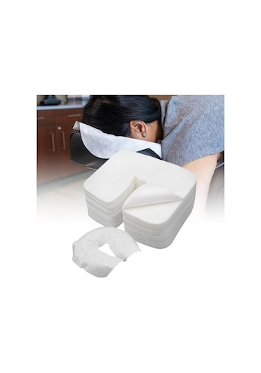 Ganzhoushop Yüz Yastık U-şekli Tek Kullanımlık Kılıf 100 Adet Suntek