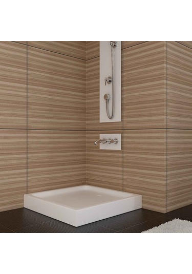 80x80x12 Kare Monoblok Duş Teknesi