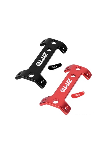 Kosona Alüminyum Bisiklet Su Flasör Ek Genişletici Demiri - Siyah 76x34mm, 12g Çok Renkli