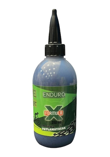 Formulax Mavi Enduro Bisiklet Patlak Önleyici Jel Sıvı 250ml