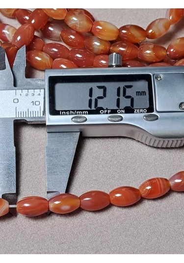 Beautiful Stones Oval Şeklinde Kırmızı Karnelyan Boncuklar 233238604