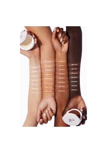 E.l.f. Camo Powder Foundation Kapatıcı Pudra Fondöten Medıum 355 W 0