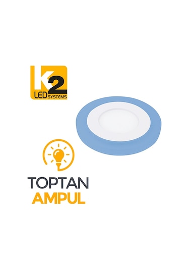 K2 Kdl443 20W+6W S/A Çift Renkli 3 Fonksiyonlu Led Panel
