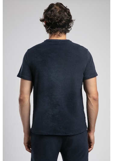 Lee Cooper Naul Erkek O Yaka T-shirt Lacivert-19832 Lacivert