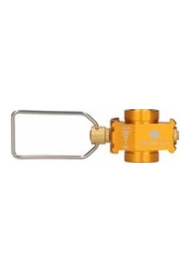 Bloomnest Gaz Tasarruflu Adaptör Yenileme Tankı Kamp Balık Avı İçin Çok Renkli Gaz Vanası Çok Renkli