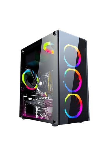 CacheX Arc Venüs i5-10400F 16 GB 500 GB M.2 NVME 4 GB GT730 23.8" Free Dos Masaüstü Bilgisayar