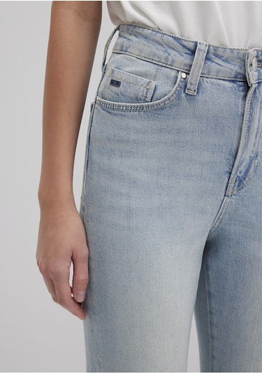 Mavi - Star Classic Denim Puslu Açık Mavi Jean Pantolon 101077-90535 Açık Mavi