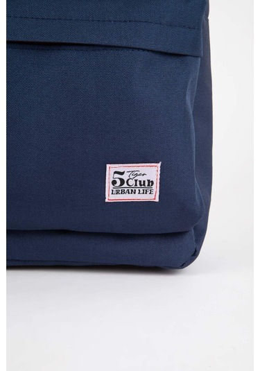 Defacto Unisex Çocuk Baskılı Oxford Okul Sırt Çantası C5542A8NSNV2