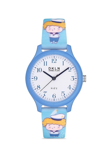 DANIEL KLEIN DK103-DK.1.12765.2 SİLİKON KORDON MAVİ ÇOCUK KOL SAATİ