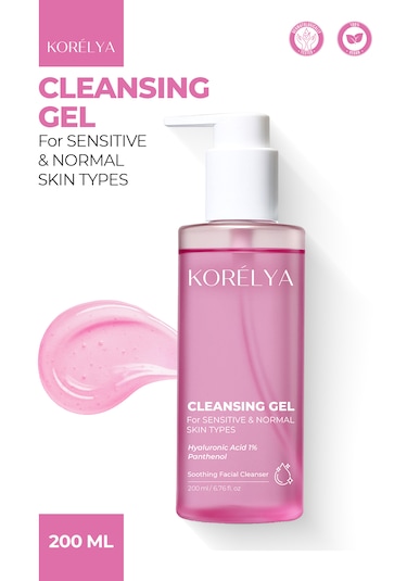 Kuru, Karma, Normal Ciltler Için Temizleme Jeli 200 Ml