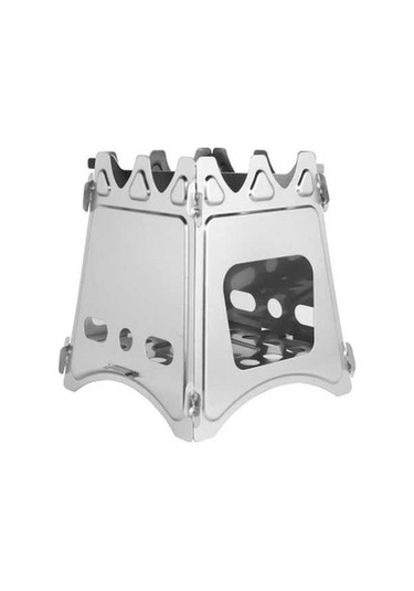 Wondernest Ws009m Taşınabilir Sobası Paslanmaz Çelik Kamp Ocağı Odun Mekan Isıtıcı Dış Mekan Ayrılabilir 304 No Model Çok Renkli