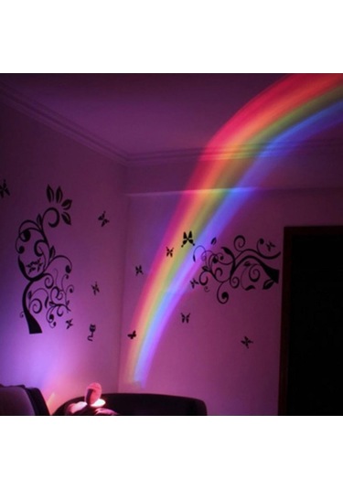 Pazly Yatak Projektörü Renkli Led Işık Gece Çocuk Odası Suntek Sp