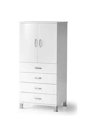Buket 4 Çekmeceli Raflı Kapaklı Şifonyer 61x44x128 Demonte 001 Buket 4 Çekmeceli Raflı Kapaklı Şifonyer 61x44x128 Demonte 001