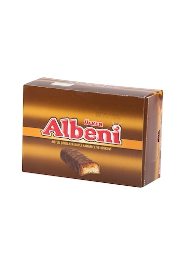Ülker Albeni Sütlü Çikolata Kaplı Karamel Bisküvi 24 x 40  G