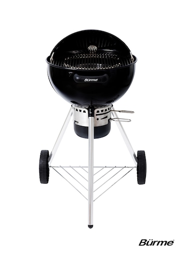 Partner 45.00 Black Profesyonel Kömürlü Barbekü Siyah
