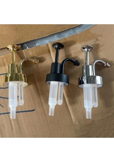 Siyah 2 Adet 17oz Kahve Şurubu Dağıtıcı Şeffaf Cam Şurup Pompalı Şişe Kahve Bar Aksesuarları Ev Otel Restoran İçin Şampuanlık Siyah