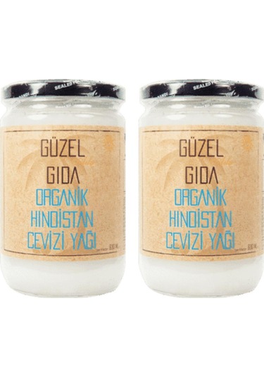 Güzel Gıda Organik Hindistan Cevizi Yağı 630 ml - 2'li Paket