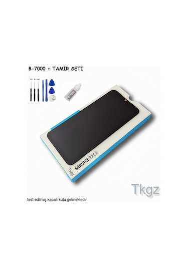 Tkgz Tecno Spark Go 2023 Lcd Ekran Dokunmatik Service Pack Lcd + B-7000 + Tamir Seti