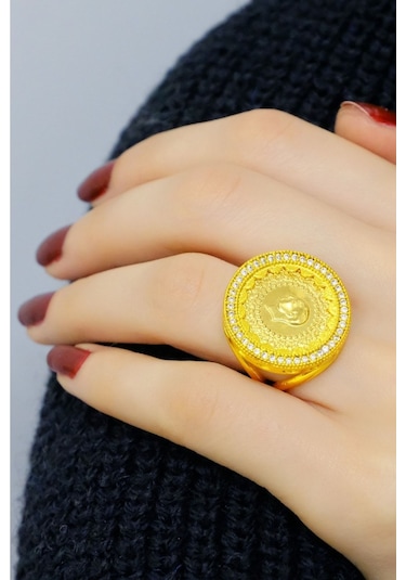 Çeyrekli Yüzük 8 Ayar