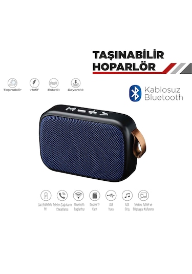 Replax Taşınabilir Kablosuz Bluetooth Hoparlör
