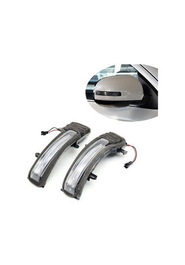 Reedark Mitsubishi Outlander 2013-2019 Sol Led Yan Ayna Işığı - Abs Malzeme, Kolay Montaj Çok Renkli 4