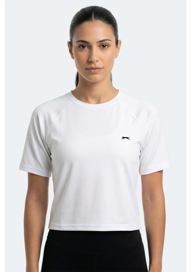 Slazenger Rave Kadın Beyaz Tişört Beyaz