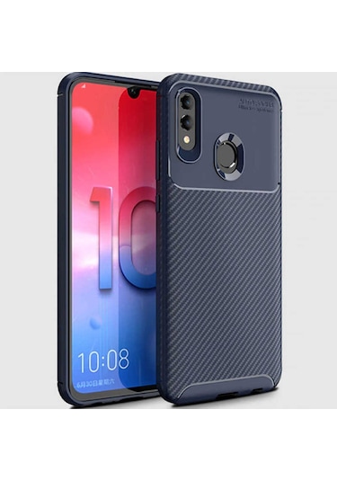 Huawei P Smart 2019 Kilif Karbon Silikon Case 389460408
